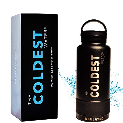 The Coldest Water Bottle Wide Mouth 32 oz Vacuum Insulated Stainless Steel Hydro