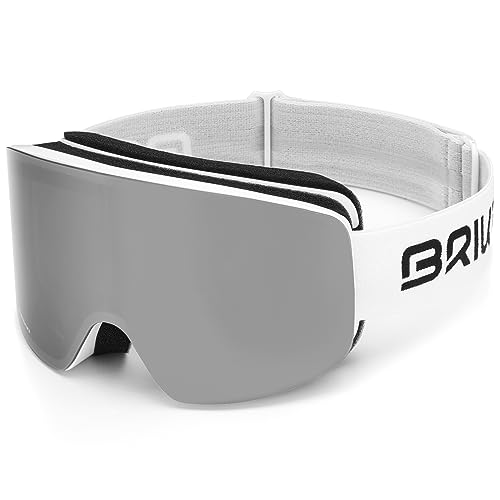Masque de ski Briko Borealis Magnetic double écran antibuée pour une vision parfaite en montagne