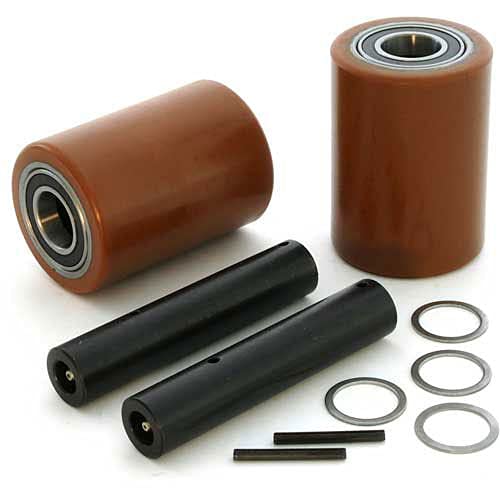 GPS Load Wheel Kit for Electric Pallet Truck - Fits Crown by GPS - Generic Parts Service – 6"L x 4"W x 4"H, Polyurethane, ch, Model GWK-WP2000-LW*