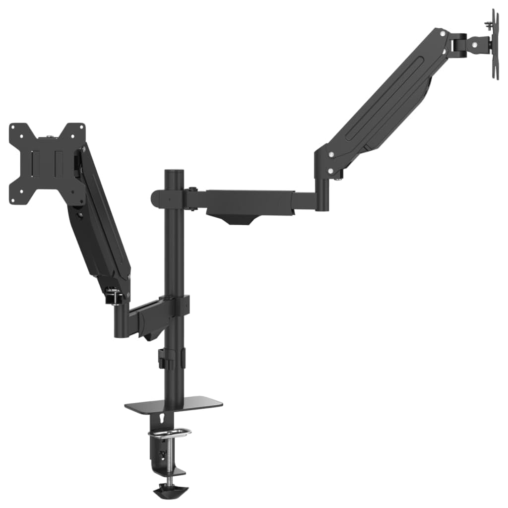 INLIFE Doppel-Monitorarm für Max 27 Zoll Gasfeder 20 kg,Elektronik,Video,Videozubehör,TV-Zubehör,TV- & Monitorhalterungen,Schwarz,5 KG,4012172