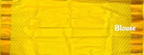 Image of VFCollections Women's Kanchipuram Silk Saree With Blouse Piece
