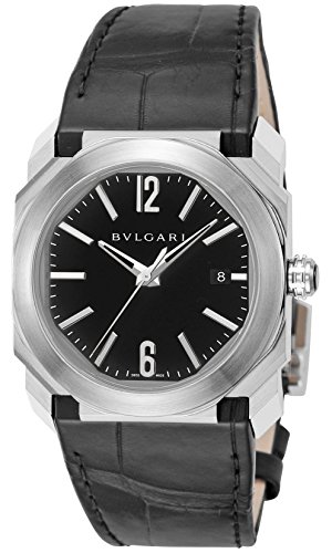 [ブルガリ]BVLGARI 腕時計 オクト ブラック文字盤 自動巻 BGO38BSLD メンズ 【並行輸入品】