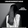 Rowenta x KARL LAGERFELD Power Straight Brosse lissante, Tous types de cheveux même les plus épais, Lissage facile et rapide CF582LF0