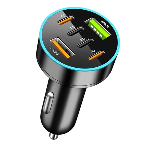BELIYO �V�K�[�\�P�b�g usb �� �d���v �V�K�[�\�P�b�g 6�A QC3.0/PD30W �ԍڏ[�d�� �� �[�d�� �����[�\�P�b�g usb �}���[�d LED�f�W�^���f�B�X�v���[ ���^ �y�� �d������12�`24V�� iPhone/iPad/Android