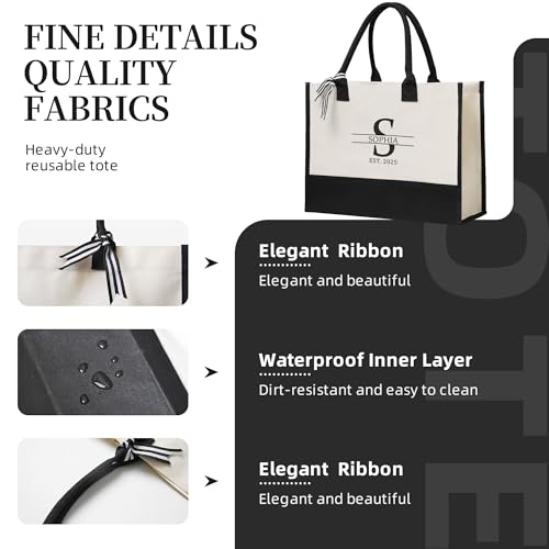 Bolsa Tote de Lona Personalizada OHORTEB miniatura 5