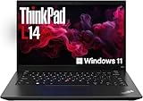 【16 Go de RAM et 512 Go de SSD】- L'ordinateur portable Lenovo Thinkpad L14 Gen 2 dispose d'une mémoire vive pouvant atteindre 16 Go, ce qui garantit un fonctionnement fluide de plusieurs applications, onglets de navigateur et tâches multiples sans ralentissement. Le SSD pouvant atteindre 512 Go démarre rapidement. Cet ordinateur portable Lenovo accède plus rapidement aux fichiers et offre un espace de stockage suffisant pour les grands ensembles de données, le tout accéléré par le disque SSD à haute vitesse.