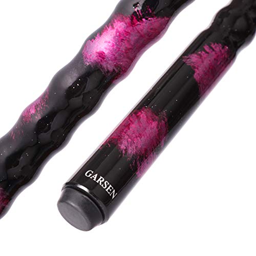 GARSEN 4 Pieces Pool Stick Cue Stick 58 inch 18 oz 19 oz 20 oz 21 oz Pool Cue Billiard House Bar Pool Cue (UR-Purple-18oz)
