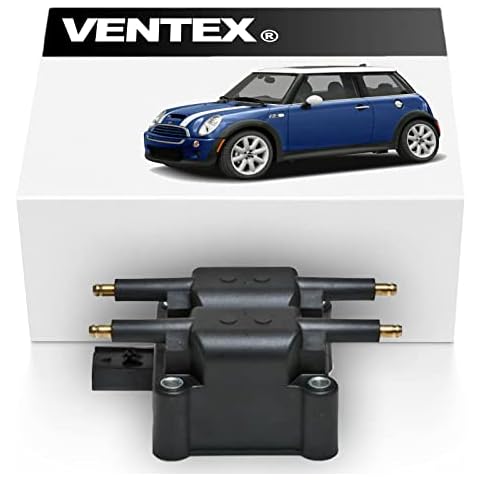 VENTEX® Ignition Coil Pack VXS1714 Compatible with Mini One Cooper R50 R52 Cover