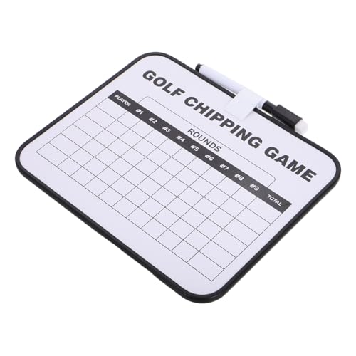 Marcador portátil doble cara para golf Toyvian miniatura 1