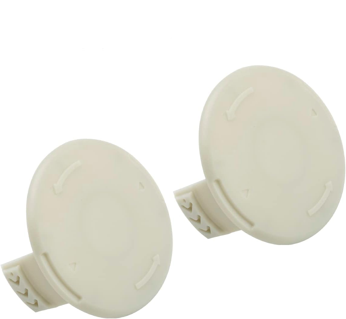 NFSpeeding2Pcs Spool Cap Cover Fit for Hyper Tough String Trimmer Model HT19-401-003-06 HT19-401-003-07
