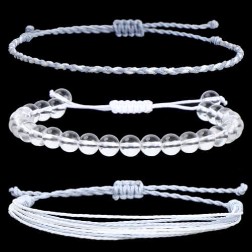 Pulsera artesanal de piedras naturales 6mm miniatura 2