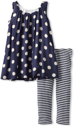 Image of Splendid Littles Girls 2-6X Pool Party Dot Tunic Set