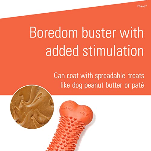 Phaws Dog Chew Toy for Boredom. Enrichment Dog Treat Toy for Stimulating Licking and Teeth cleaning. All breeds, ages and sizes - Image 2
