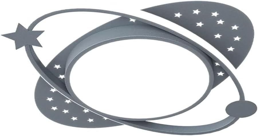 Lustre moderne étoile LED et plafonnier contemporain pour grand salon