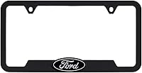 Vista 10 de Ford Logo 3D en negro ABS de plástico con 2 agujeros, soporte para marco de matrícula