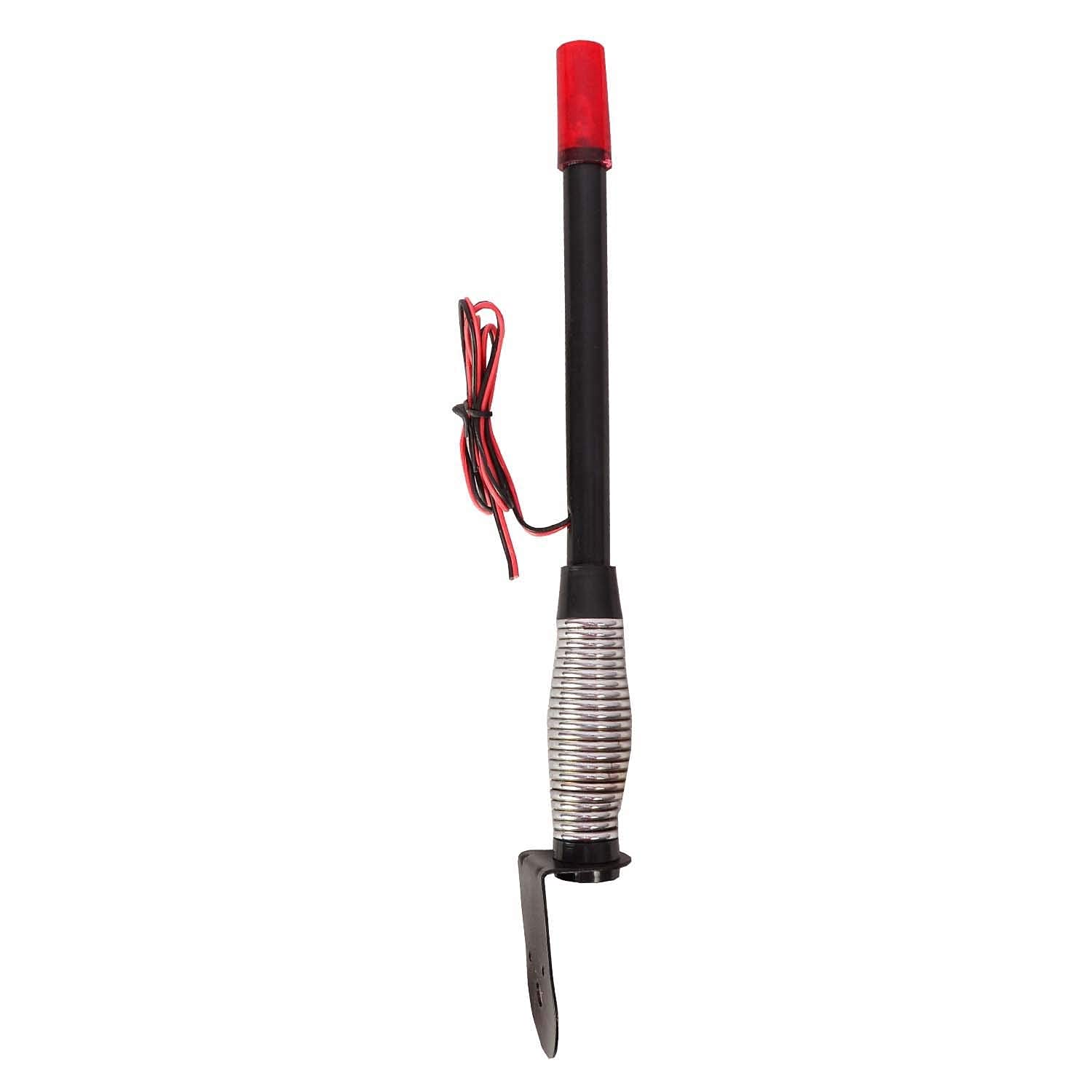 R.J.VON Bike Light Antenna Red L-30 cm for Royal Enfield Classic,Classic Chrome,Standard,Electra,Himalayan,Yamaha,Hero,Bajaj,Jawa,Thunderbird-image-18