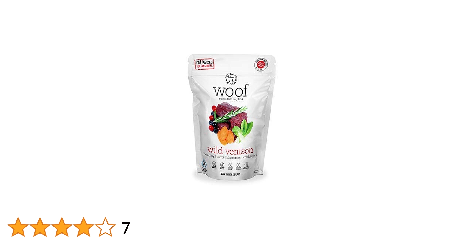 ＷＯＯＦ ワフ フリーズドライドッグフード ワイルドベニソン ２８０ｇ×10 woof ワフ フリーズドライドッグフード ワイルドベニソン【280g