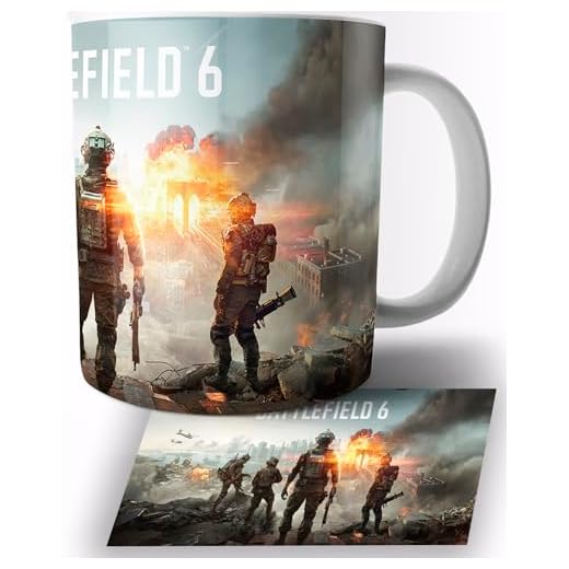 Battlefield 6 Ultimate Keramik Becher 325ml Tasse Mug