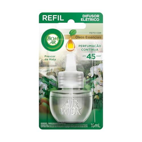 Difusor Elétrico Bom Ar Frescor da Mata Refil 16ml