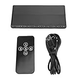 Transmission de signal étendue : conçu pour des configurations flexibles, ce commutateur 4K 60 Hz transmet de manière fiable des signaux à large bande passante sur des distances allant jusqu'à 15 mètres sans dégradation du signal. Les fonctionnalités du mélangeur audio garantissent une qualité vidéo et audio constante