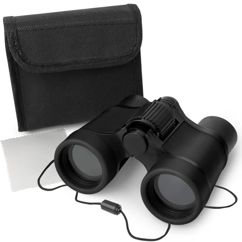 DR. ANISON Binoculars for Kids Toy Binoculars Set for Age 3-12 Years Old Boys Girls Outside Play, Bird Watching, Camping, Educational Learning, Birthday Presents