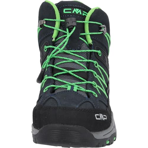 CMP Unisex Kinder Kids Rigel Mid Trekking Shoes Wp Trekking-Schuhe, B Blue Gecko, 31 EU