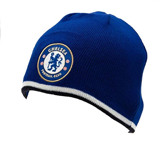 Chelsea FC Reversible Knitted Hat Blue