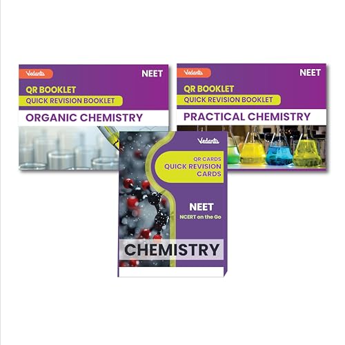 Image of Vedantu Quick Revision Cards for NEET Physics, Chemistry and Biology 2025 | NEET Flash Cards for Quick Revision | Revision Booklet for NEET 2025 | NEET QR Cards