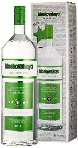 Moskovskaya 3-Liter-Großflasche Wodka (1 X 3 L)