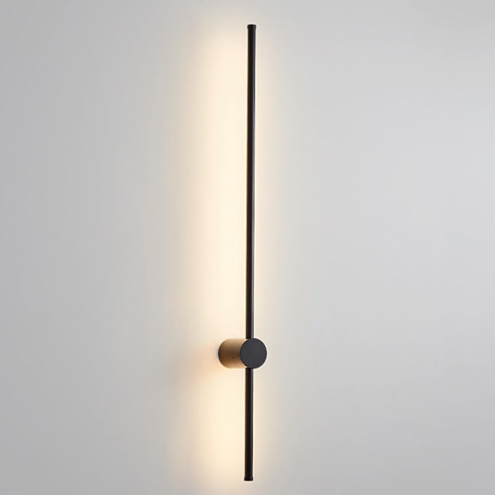 Applique murale extérieur LED noire IP54 pour éclairage porche et garage