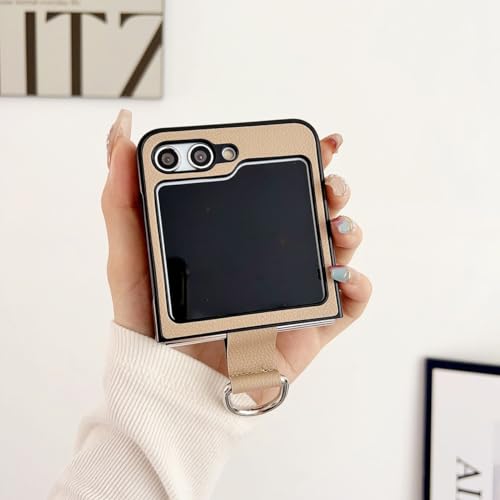 Protéger Galaxy Z Flip 5 5G écran rayé étui bleu rabat König Design support - 2