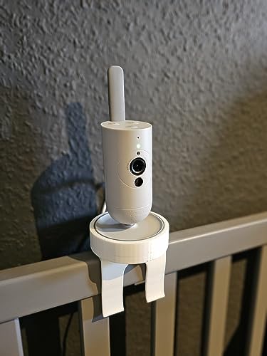 Babyphone Kamera Halterung Babybett passend für Philips Avent Babyphone SCD921 oder SCD923 (Bettbreite bis 3.5cm)