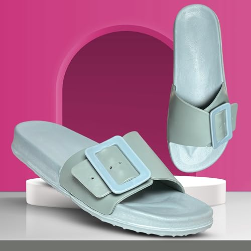 Image of Fashion Slide for Women with Extra Soft Cushion and Comfort MultiColour
