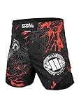 Pit Bull West Coast - Grappling Shorts Performance BLOOD DOG Black - XL