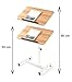 HOMION Table Adjustable Folding Portable Table, Lounge, Bedroom Furniture, Living, Tv, Multi Function Office Picnic Garden Laptop Stand Care Home Table (Natural) HOMION Table Adjustable Folding Portable Table, Lounge, Bedroom Furniture, Living, Tv, Multi Function Office Picnic Garden Laptop Stand Care Home Table (Natural)