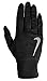 NIKE Men Dry Cap and Glove Set - Black/Silver, Small/Medium