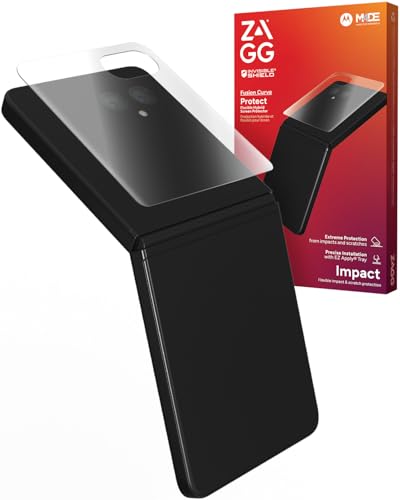 Écran ZAGG Fusion Curve Motorola Razr 2024 en polymère premium