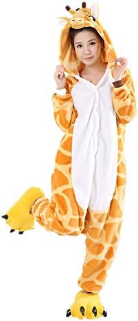 KEYSHINE Cosplay Unicorn Pyjamas Women Men Girls Kigurumi Animals Adult Animal Flannel Jumpsuit One-Piece Onesie and Rompers Costumes for Carnival and Halloween Christmas Party