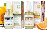 Advanced Clinicals Collagen Body Oil + Vitamin C Brightening Body Oil Moisturizer 2pc Skincare Set - Nourishing, Brightening, & Firming Massage Oil To Improve Look Of Crepe Skin + Dark Spots, 2PC Set