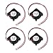 MAD HORNETS 4 Pezzi Ventola di Raffreddamento Senza spazzole 12V 0.12A 2507 25x25x7mm Filo a 2 Pin