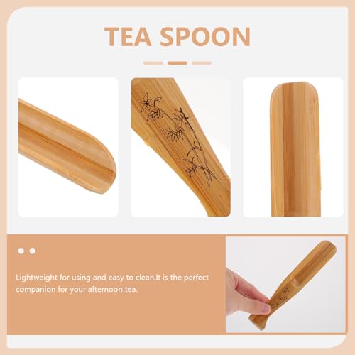 Yardwe Bamboo Wooden Tea Spoon