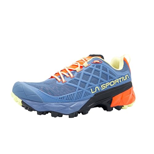 La Sportiva Womens Akyra II Hiking Shoe, Moonlight/Zest, 7.5-8