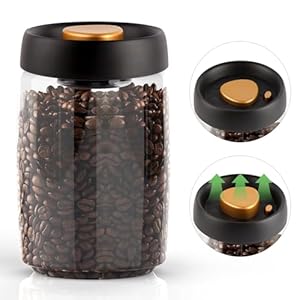 Coffee Vacuum Container Mason Jars: Food Coff...
