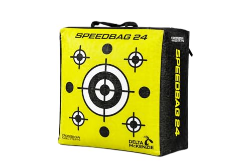 Delta McKenzie Speedbag 24' Archery Target - High Performance 475 FPS Dual-Sided Bag Target for...