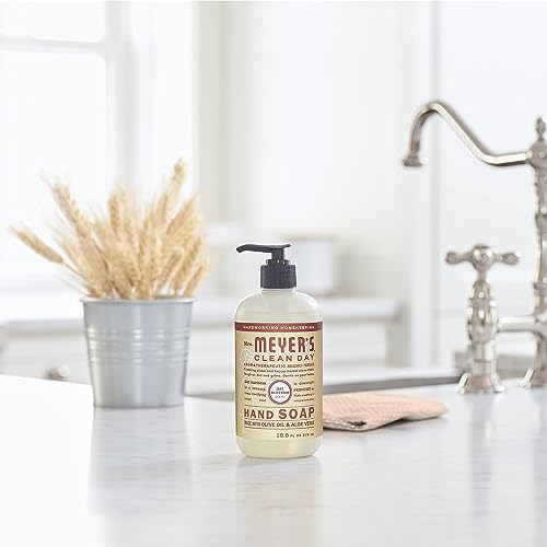 Mrs. MEYER'S Liquid Hand Soap Variety Pack (Peppermint + Oat Blossom) 12.5 oz. (Pack of 2)