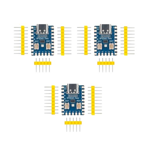 Amazon.co.jp: Hailege 3個セット RP2040-Zero RP2040 マイクロ