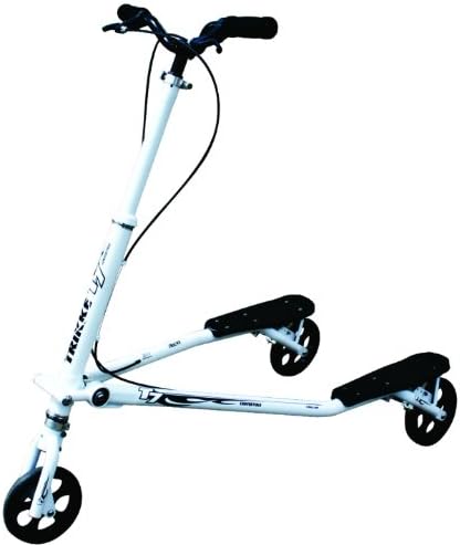 Trikke T7 Fitness Carving Scooter Convertible Black/White