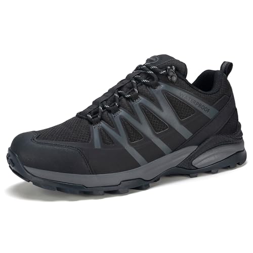 AiLocshun Men's Waterproof Hiking Shoes
