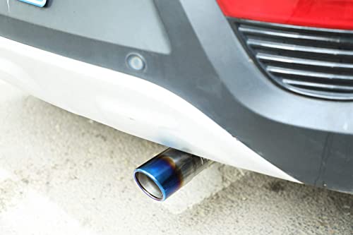 Exhaust Tip - To Fit 1.75 To 2.5 Inch Exhaust Tail Pipe Diameter- Stainless Steel To Give Chrome Effect - Car Muffler Tips #TOP5