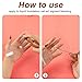 2PCS Acrylic Cosmetic Palette with 2PCS Spatula Tool,Makeup Palette Mixing Tray Apply for Foundation Eye Shadow Lipsticks Nail Art Professional Pigment Blending
